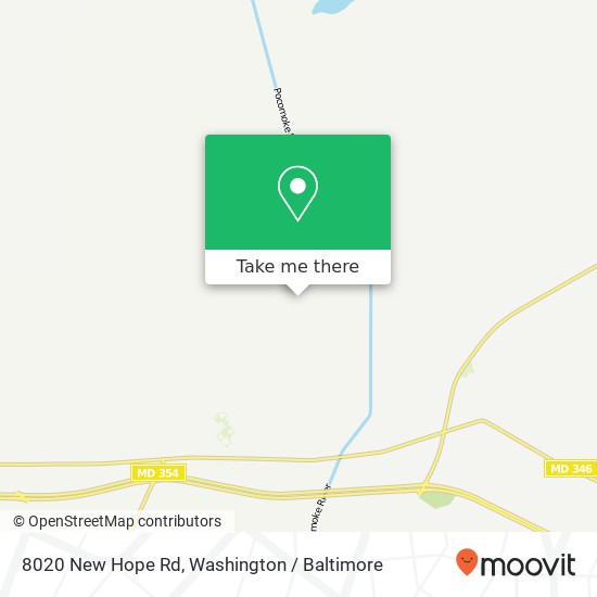 8020 New Hope Rd, Willards, MD 21874 map