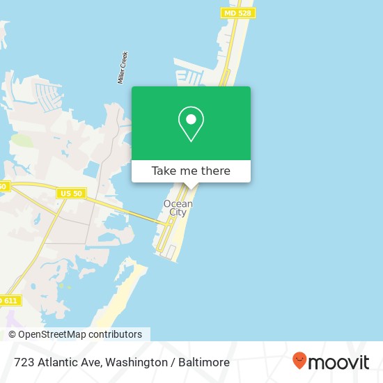 723 Atlantic Ave, Ocean City, MD 21842 map