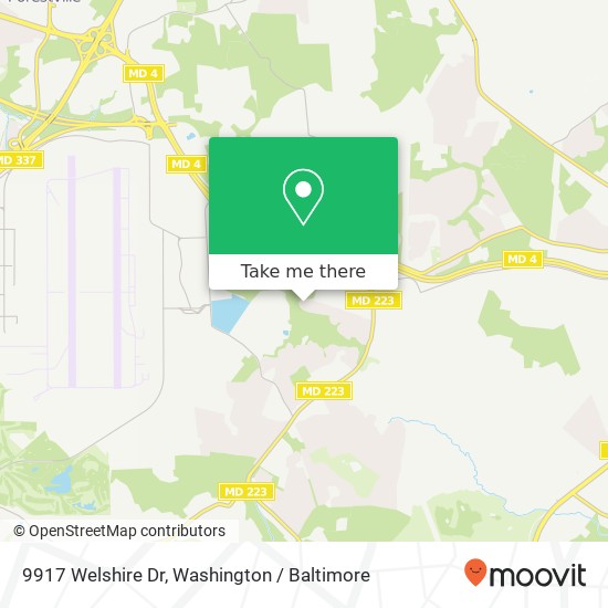 9917 Welshire Dr, Upper Marlboro, MD 20772 map