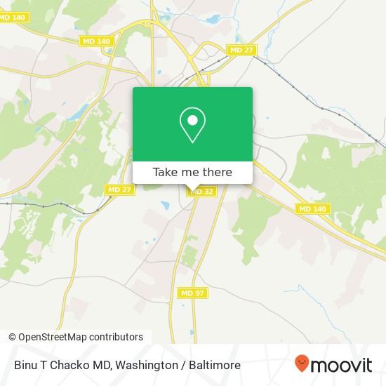 Binu T Chacko MD, 295 Stoner Ave map