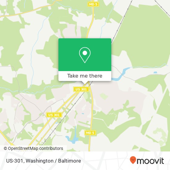 US-301, Waldorf, MD 20601 map