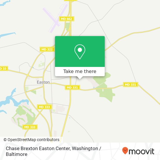 Chase Brexton Easton Center, 8221 Teal Dr map