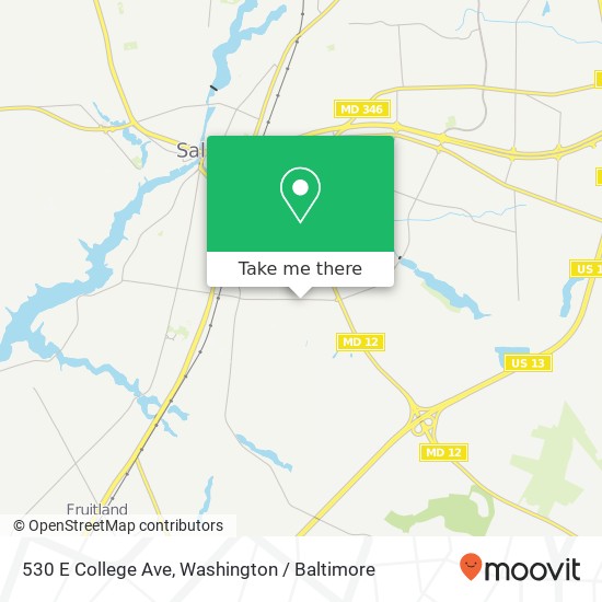 530 E College Ave, Salisbury, MD 21804 map