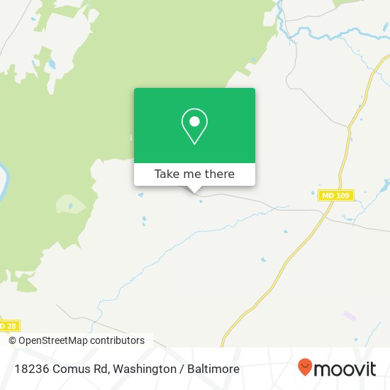 18236 Comus Rd, Dickerson, MD 20842 map