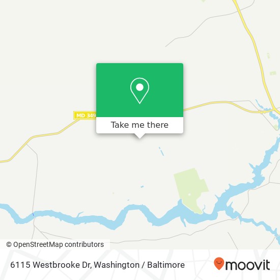 Mapa de 6115 Westbrooke Dr, Salisbury, MD 21801