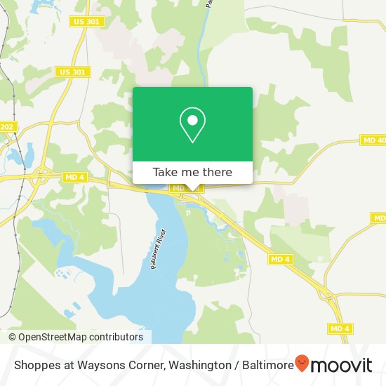 Shoppes at Waysons Corner, Shoppes at Waysons Corner, 5408 Southern Maryland Blvd, Lothian, MD 20711, USA map