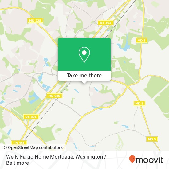 Wells Fargo Home Mortgage, 101 Paul Mellon Ct map