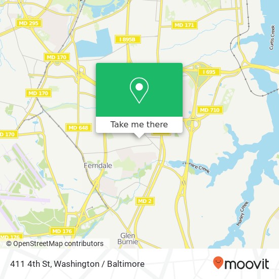 411 4th St, Glen Burnie, MD 21061 map