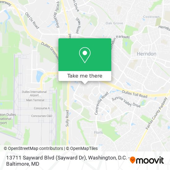 Mapa de 13711 Sayward Blvd (Sayward Dr)