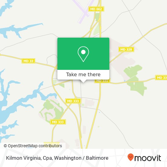 Mapa de Kilmon Virginia, Cpa, 401 Brookletts Ave