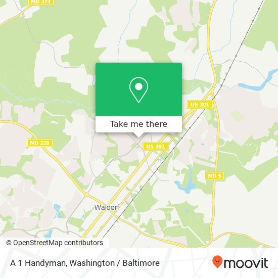 A 1 Handyman, 2050 Tanglewood Dr map
