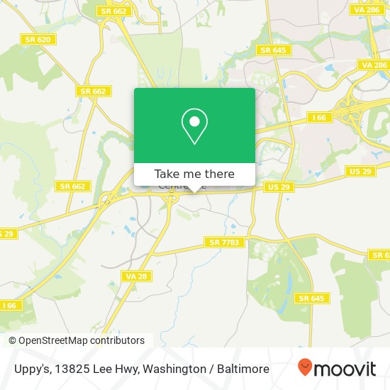 Uppy's, 13825 Lee Hwy map