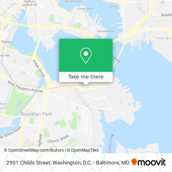 2901 Childs Street map