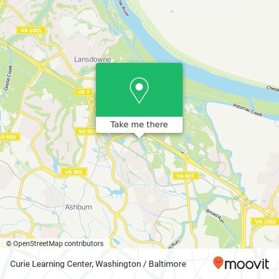 Curie Learning Center, 44335 Premier Plz map