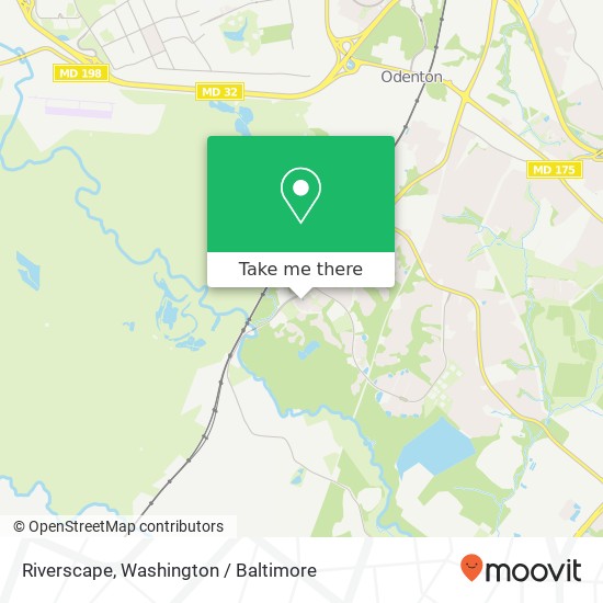 Riverscape, 2600 Midway Branch Dr map