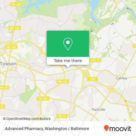 Advanced Pharmacy map