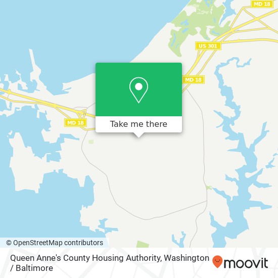 Mapa de Queen Anne's County Housing Authority, 1 Fisher Mnr