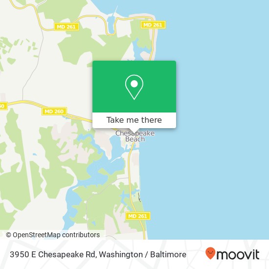 3950 E Chesapeake Rd, Chesapeake Beach, MD 20732 map