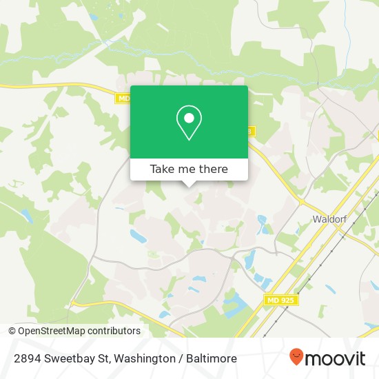 2894 Sweetbay St, Waldorf, MD 20603 map