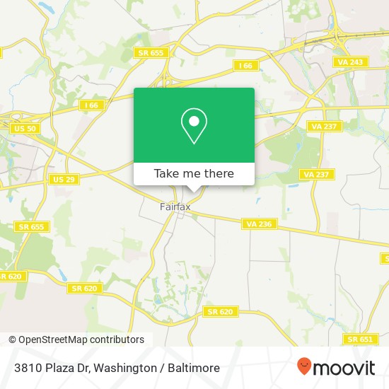 3810 Plaza Dr, Fairfax, VA 22030 map