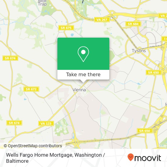 Mapa de Wells Fargo Home Mortgage, 212 Maple Ave E