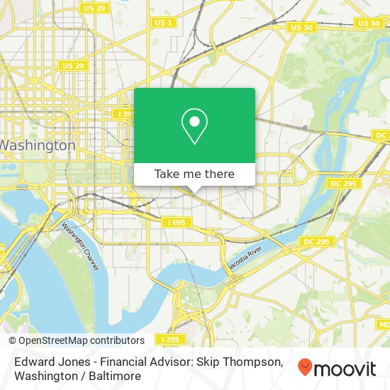 Edward Jones - Financial Advisor: Skip Thompson, 600 Pennsylvania Ave SE map