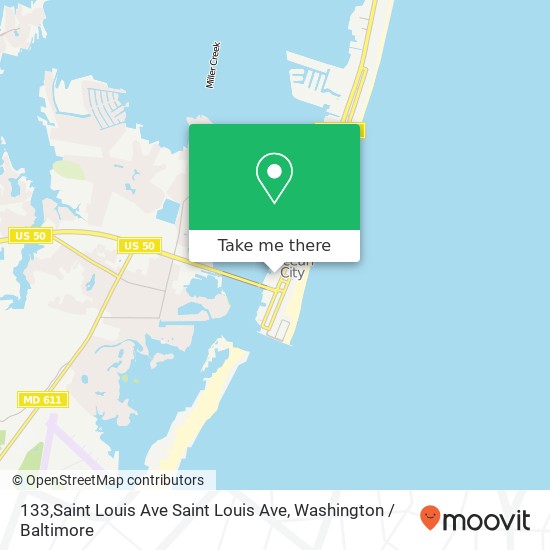 133,Saint Louis Ave Saint Louis Ave, Ocean City, MD 21842 map