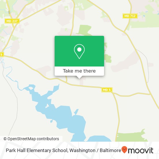 Park Hall Elementary School, 20343 Hermanville Rd map