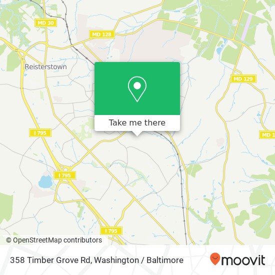 358 Timber Grove Rd, Reisterstown, MD 21136 map
