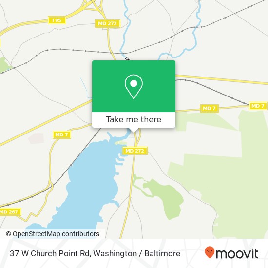 37 W Church Point Rd, North East, MD 21901 map