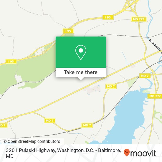 3201 Pulaski Highway, 3201 Pulaski Hwy, North East, MD 21901, USA map