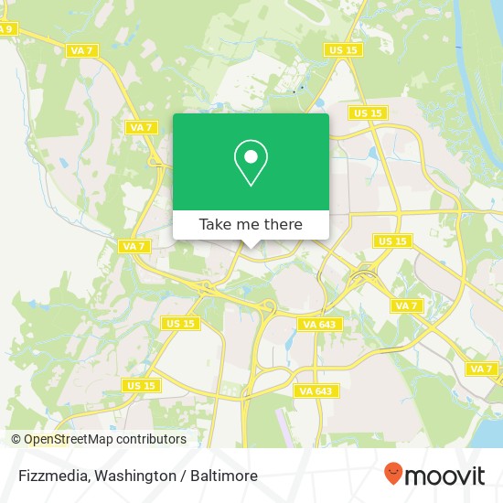 Mapa de Fizzmedia, 26 Fairfax St SE