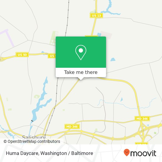 Mapa de Huma Daycare, 2318 Pine Way