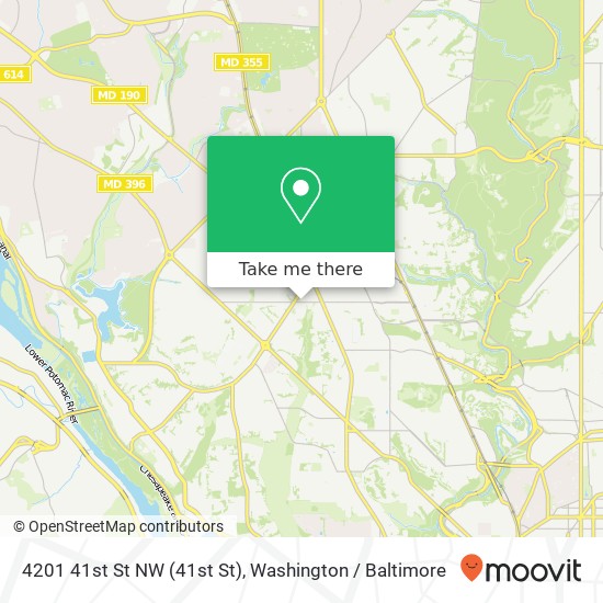 4201 41st St NW (41st St), Washington, DC 20016 map