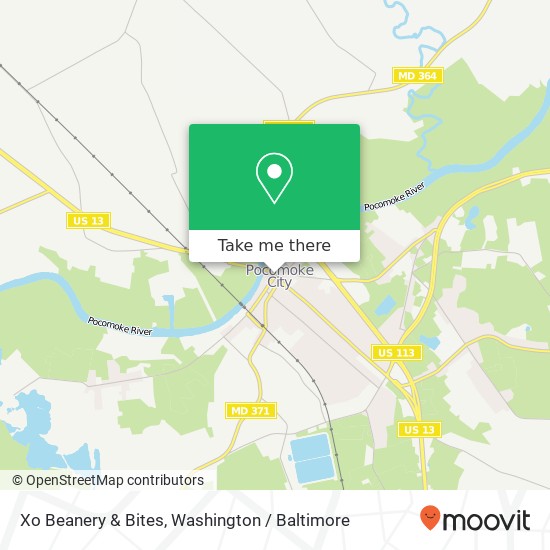 Mapa de Xo Beanery & Bites, 129 Market St