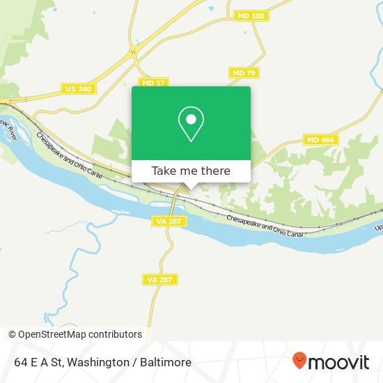 64 E A St, Brunswick, MD 21716 map