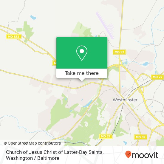 Mapa de Church of Jesus Christ of Latter-Day Saints, 595 Johahn Dr