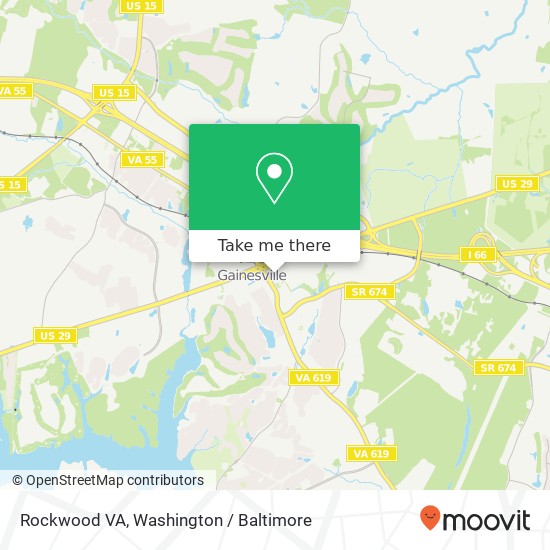 Rockwood VA, 7505 Iron Bar Ln map