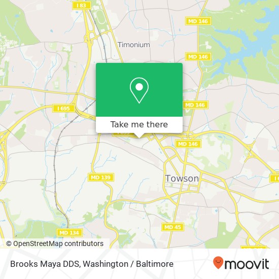 Brooks Maya DDS, 110 West Rd map