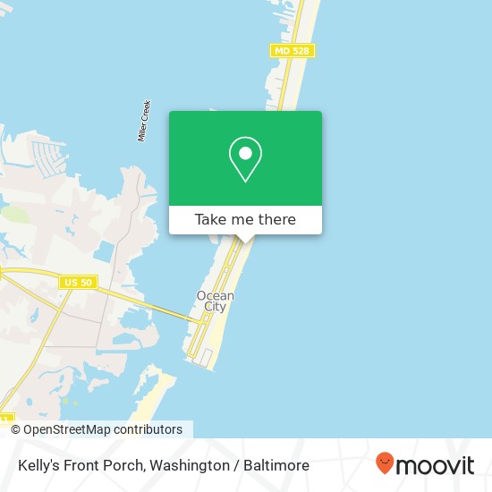 Mapa de Kelly's Front Porch, 1301 N Atlantic Ave