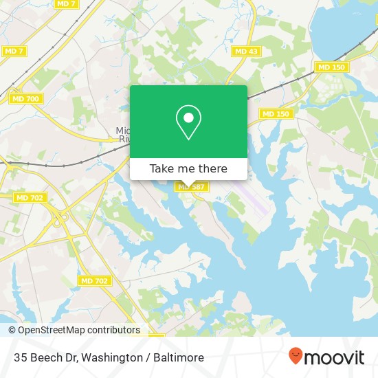 35 Beech Dr, Middle River, MD 21220 map