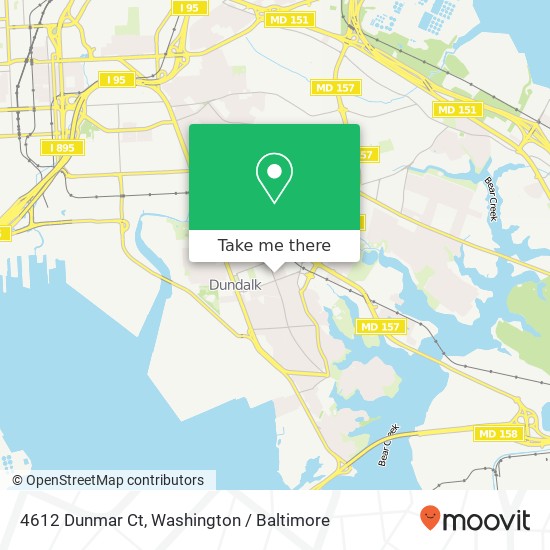 4612 Dunmar Ct, Dundalk, MD 21222 map