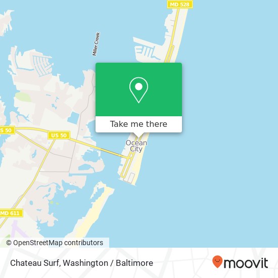 Chateau Surf, 503 N Baltimore Ave map