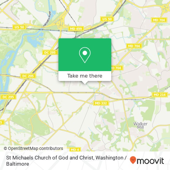 Mapa de St Michaels Church of God and Christ, 313 57th St NE