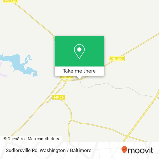 Mapa de Sudlersville Rd, Sudlersville, MD 21668