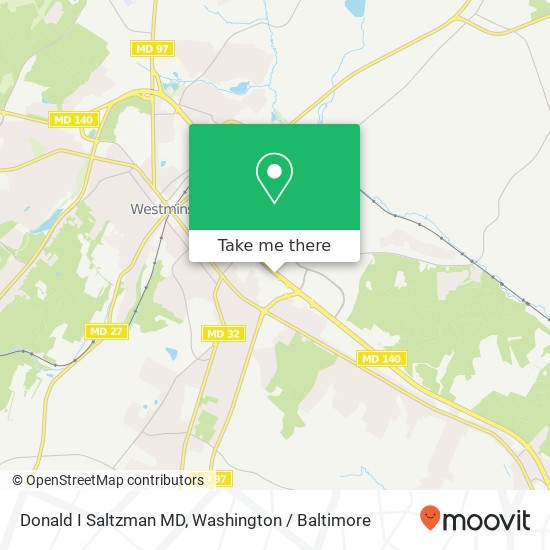 Mapa de Donald I Saltzman MD, 1 Village Sq