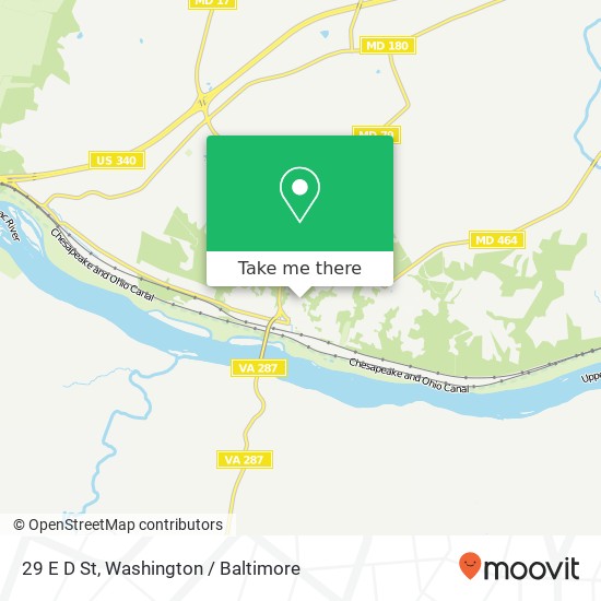 29 E D St, Brunswick, MD 21716 map