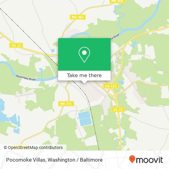 Mapa de Pocomoke Villas, 714 10th St