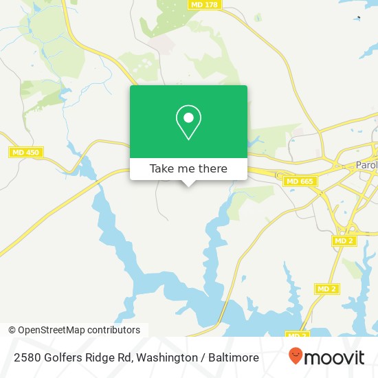 2580 Golfers Ridge Rd, Annapolis, MD 21401 map