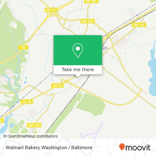 Mapa de Walmart Bakery, 645 S Philadelphia Blvd